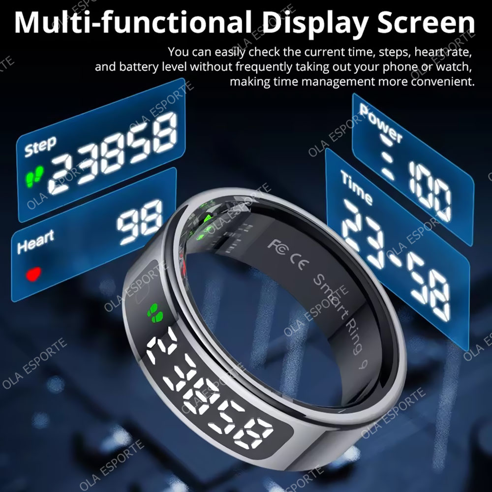 R13 Smart Ring with Display Sc - огляд і ціна Blood Oxygen Monitor