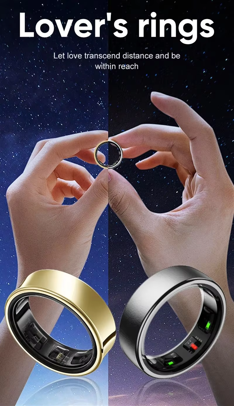 R10 Steel Smart Ring for Men W - огляд і ціна Blood Oxygen Monitor