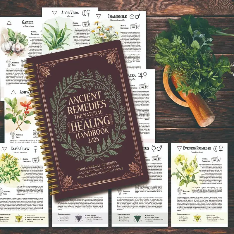 Natural Remedies Handbook with - огляд і ціна Health & Wellness Fairs