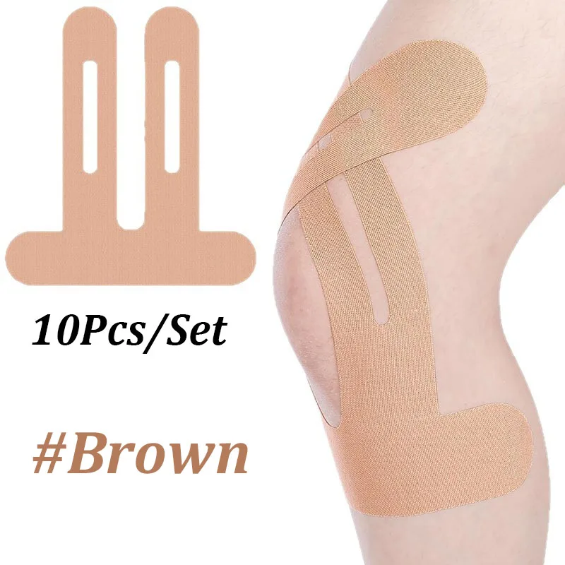 10PCS Precut Kinesiology Tape  - огляд і ціна Sports Taping Precut