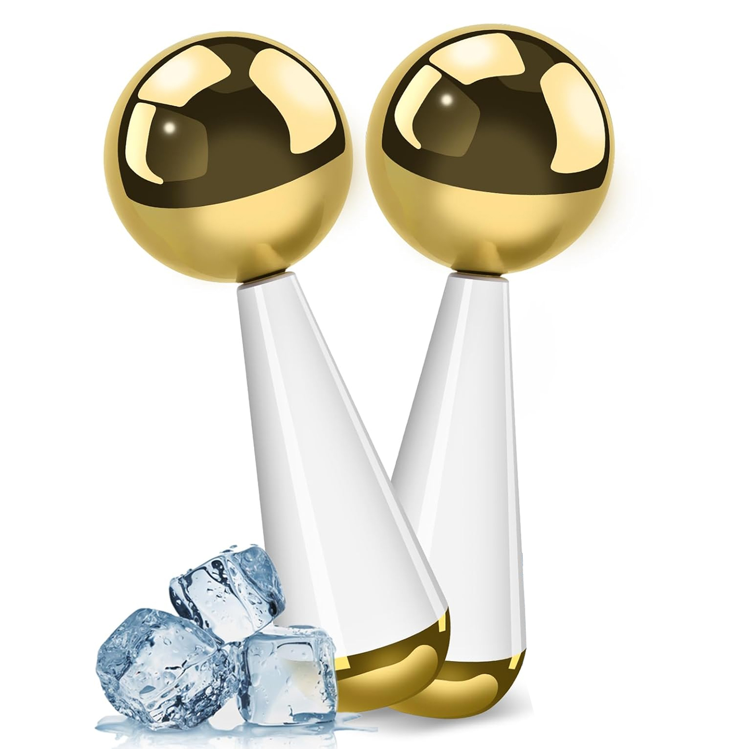Ice Globes for Face Eyes Steel - огляд і ціна Ice Roller Face Cold