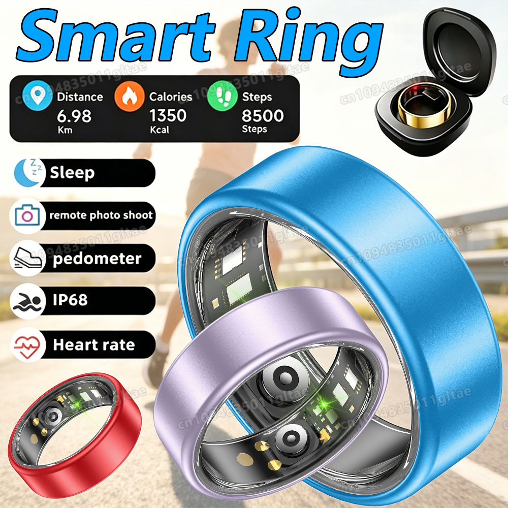 New Smart Ring Men Women, Hear - огляд і ціна Blood Oxygen Monitor