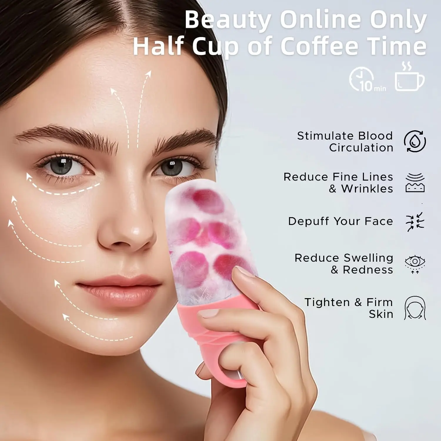 Facial ice roller silicone mol - огляд і ціна Ice Roller Face Cold